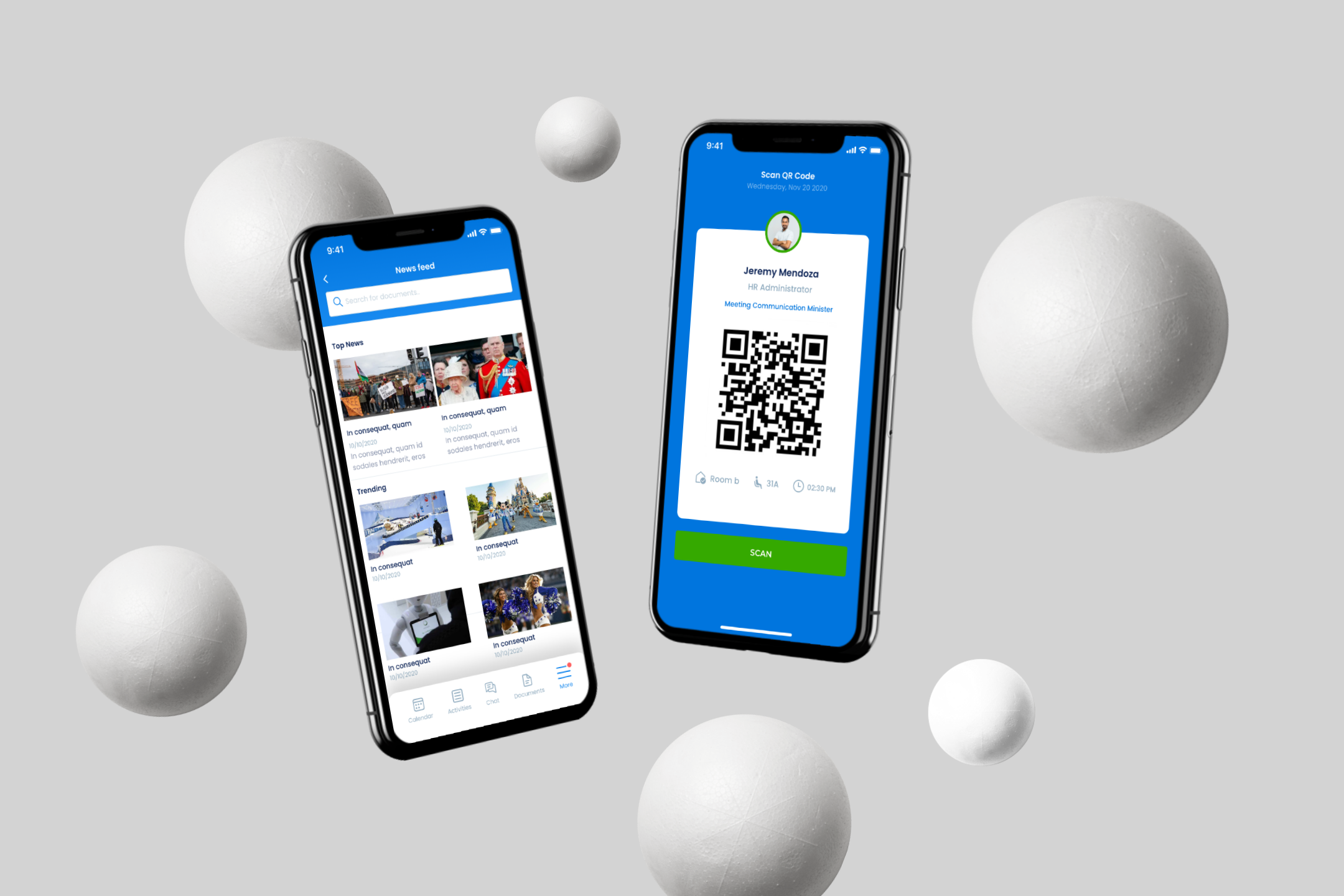 CENTRO app screens by LimeTech