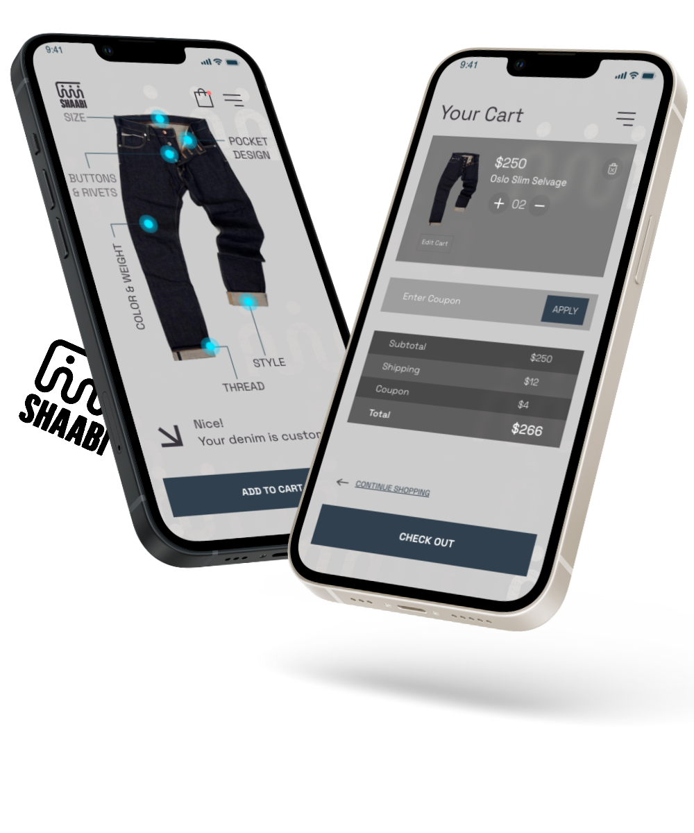 SHAABI retail clothing app by LimeTech
