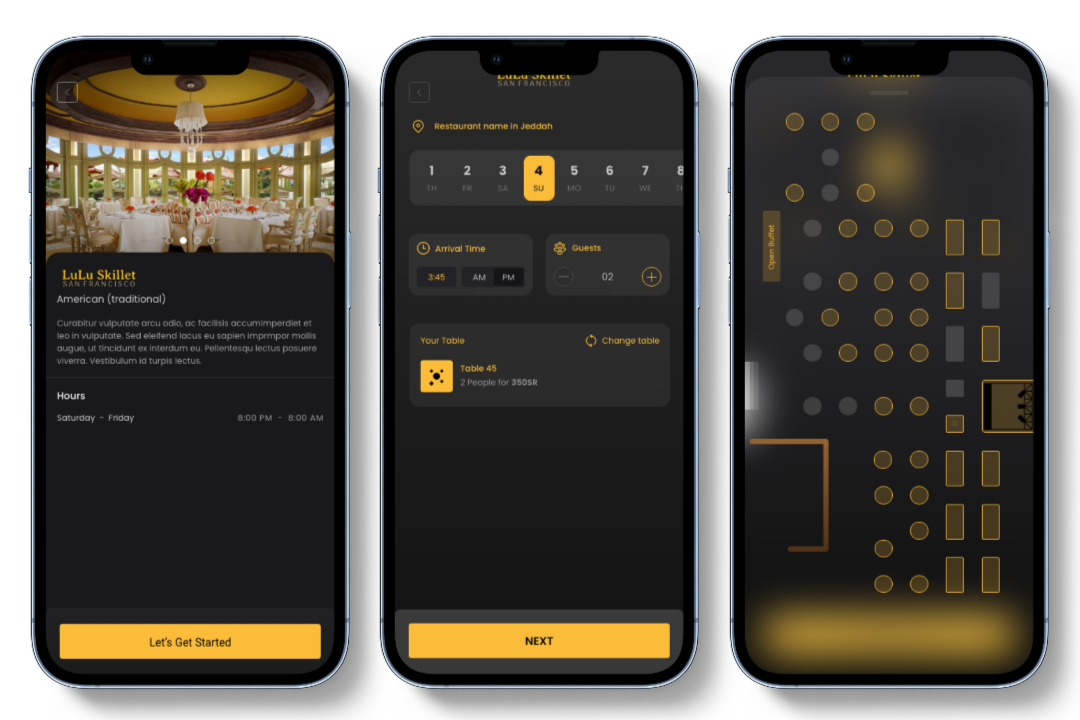 LuLu Skillet restaurant app by LimeTech